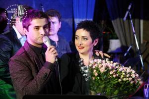 Lasha Churgulia with Eteri Beriashvili