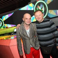 Dimitri Peretz with Oleg Kireyev