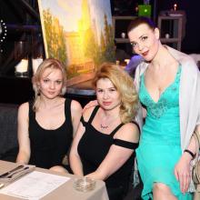 Anna Shahray with Irina Grigorieva and Maria Tarasevich